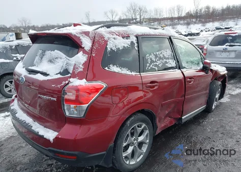 2018 Subaru Forester 2.5I Touring z USA, uszkodzony, nr VIN JF2SJAWC8JH421983